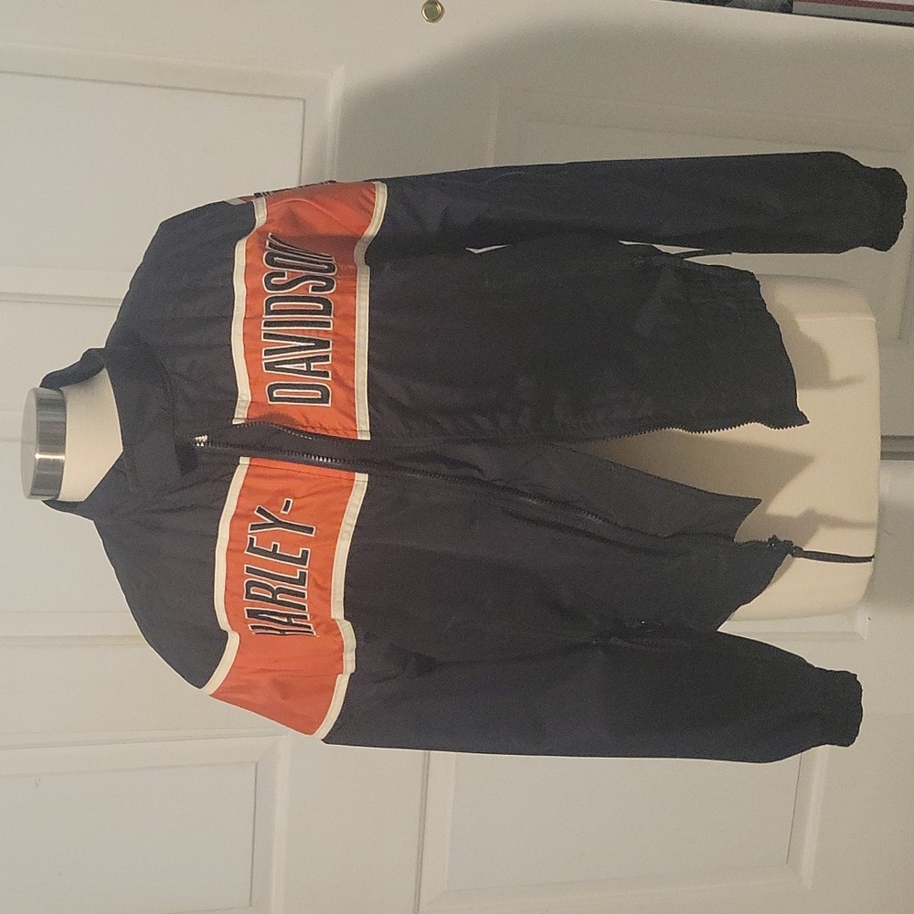 Harley Davidson women's unisex motorcycle jacket.